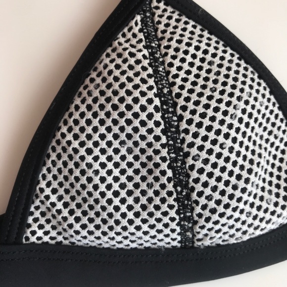 Triangl Penny wanderlust white mesh & blue bikini - Picture 3 of 8